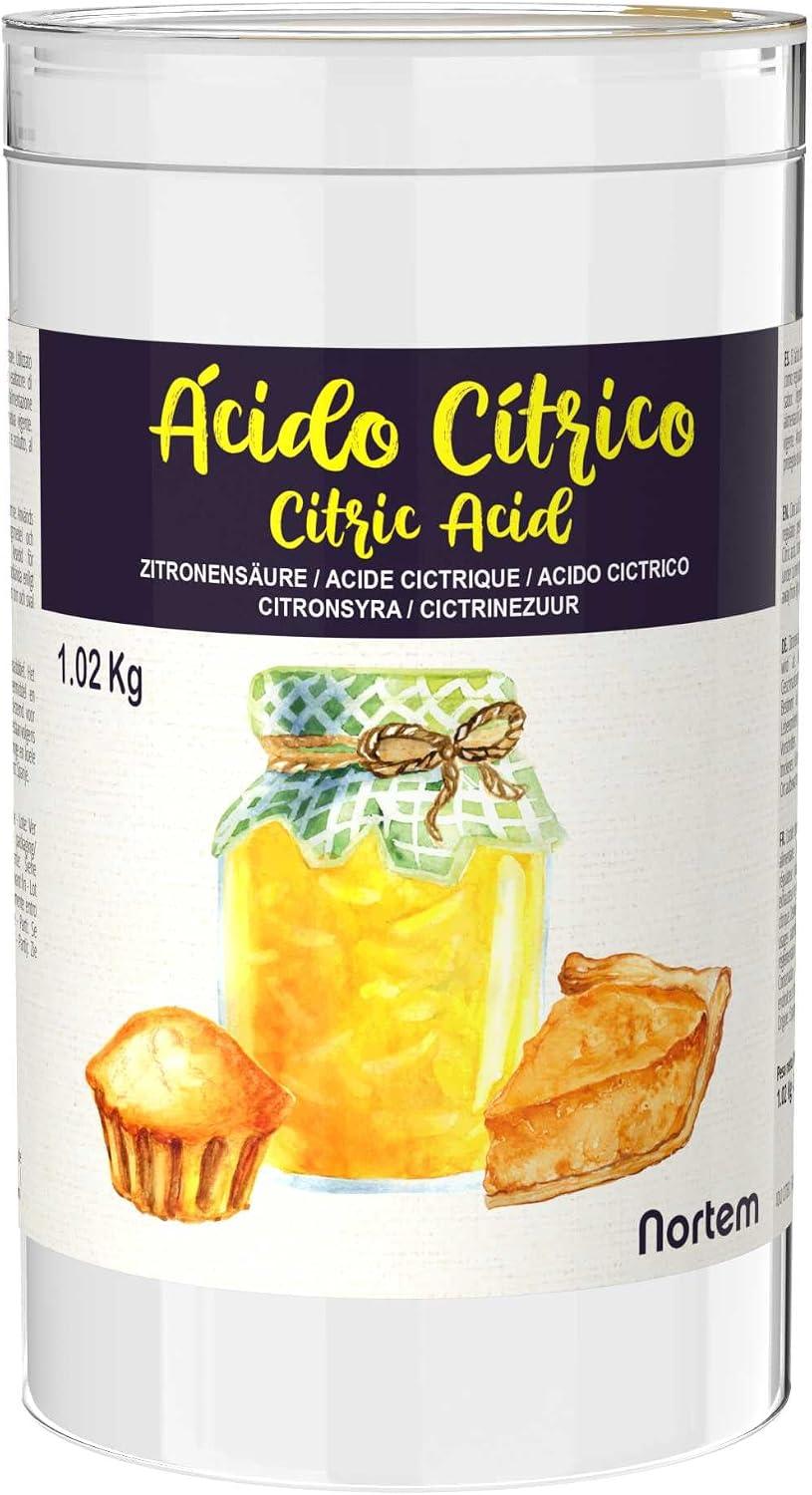 Nortembio Acide Citrique Alimentaire 1 kg (100% pur)