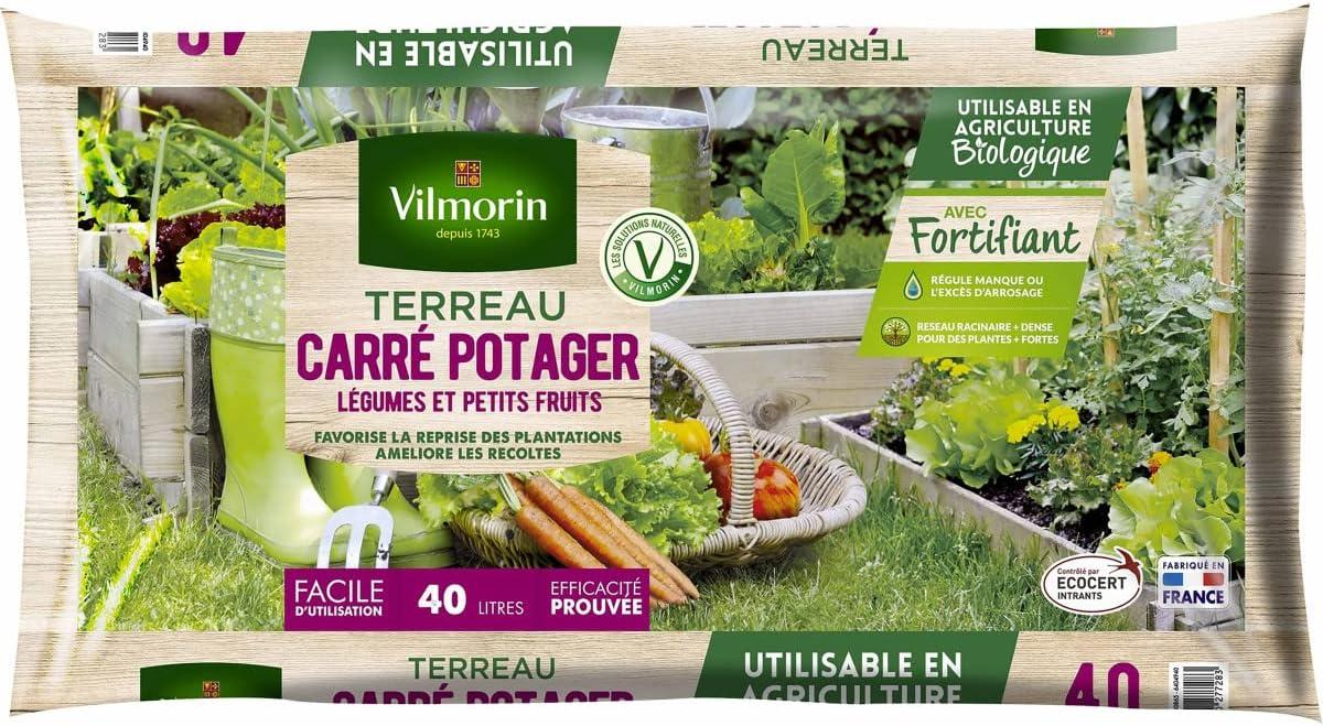 Vilmorin Terreau Carré Potager 40 L