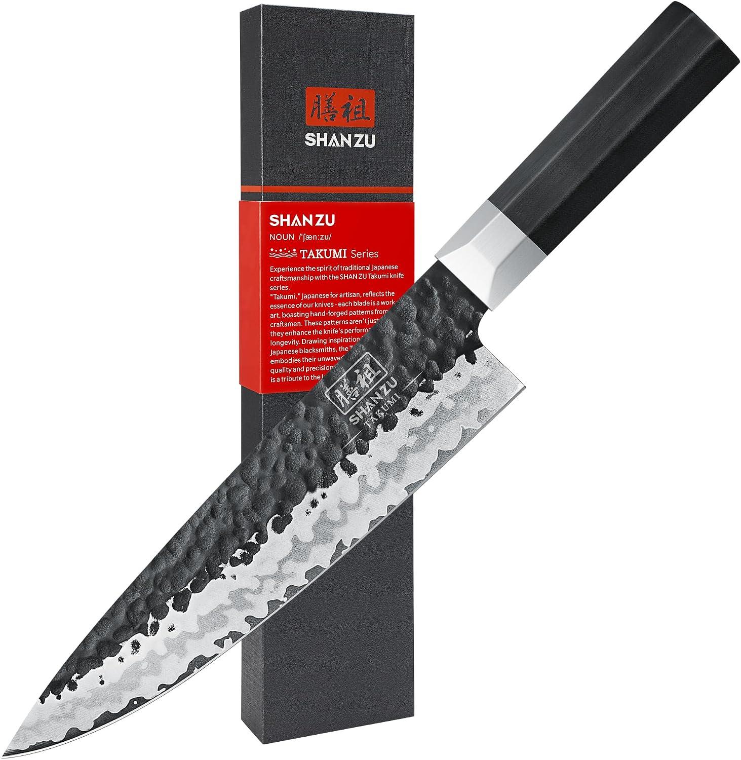 Couteau de chef japonais SHAN ZU 20 cm