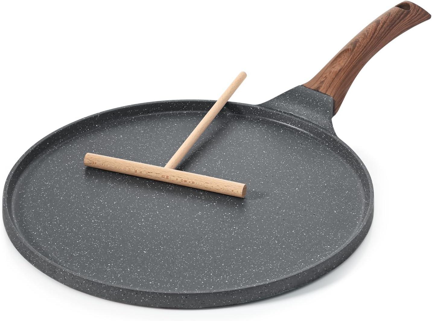 Poêle à crêpes SENSARTE 26 cm induction avec répartiteur