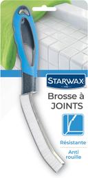 Brosse à joints STARWAX ergonomique (tête étroite, poils rigides anti-rouille)