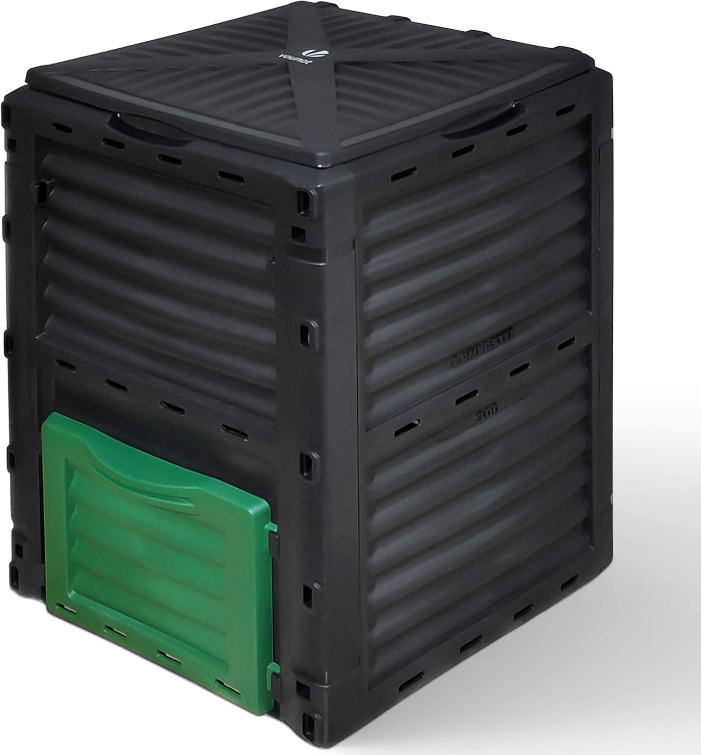 Composteur de jardin VOUNOT 300 L polypropylène résistant UV