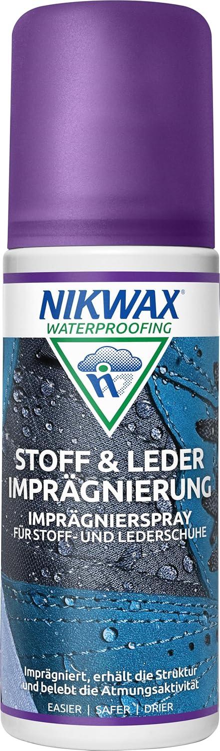 Nikwax Fabric & Leather imperméabilisant spray chaussures tissu et cuir 300 ml