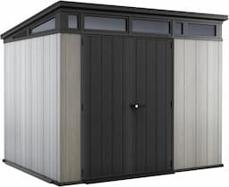 KETER Artisan 97 (résine effet bois, 5,8 m², structure renforcée)