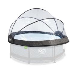 EXIT Toys Dôme de piscine ø244 (PVC fibre de verre, piscines rondes 240-255 cm)