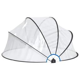 vidaXL Dôme de piscine rond (PVC UPF 30, 315 × 158 cm)