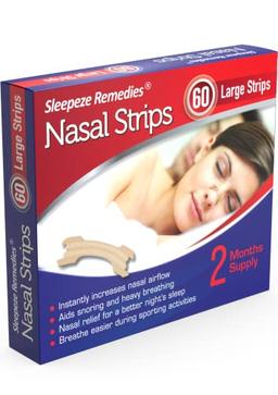 Sleepeze Remedies Bandelettes nasales Large (lot de 60)