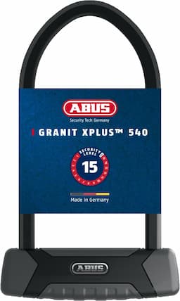 ABUS Granit XPlus 540 (U/arceau, anse 13 mm, + support USH)
