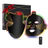 BIAOQINBO Masque LED visage et cou (7 longueurs d'onde, silicone)