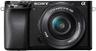 Sony Alpha 6100 kit 16-50 mm (APS-C, AF 0,02 s, écran selfie)