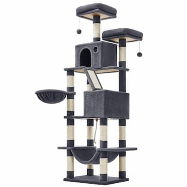 Feandrea 206 cm (13 griffoirs, 5 niveaux)