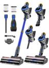 Ginaray Aspirateur Balai sans Fil 580 W, brosse LED, 3 niveaux