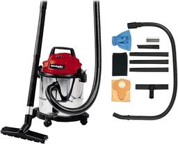 Einhell TC-VC 1812 S Aspirateur Eau et Poussière 12L Inox