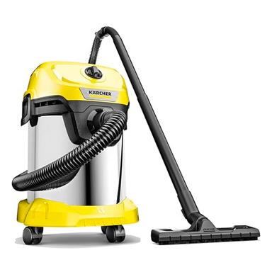 Kärcher WD 3 S Aspirateur Eau et Poussières 17 L Inox