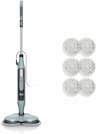 Shark Steam Mop S8201EU (2 tampons rotatifs, 3 réglages auto)