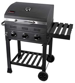 Activa Adana barbecue à gaz 3 brûleurs (10,5 kW, grilles chromées)