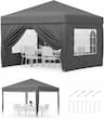 GarveeLife Tonnelle Pliante 3x3 avec 4 parois