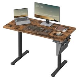 SONGMICS bureau assis-debout complet 120x60 (mono-moteur, 4 mémoires)