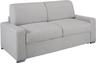 Vente-unique CALITO - Convertible express, couchage lattes larges 140, matelas 14 cm mémoire de forme