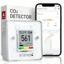 Aranet4 Home moniteur CO2 sans fil NDIR (écran E-Ink, appli)