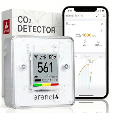 Aranet4 Home moniteur CO2 sans fil NDIR (écran E-Ink, appli)
