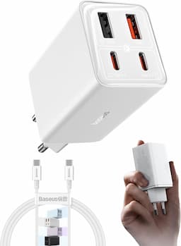 Baseus 65W (4 ports, GaN)