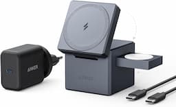Anker Cube de Charge 3-en-1 MagSafe (iPhone + Watch + AirPods)