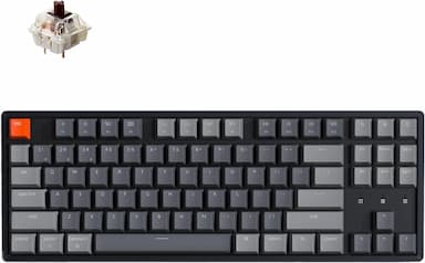 Keychron K8 Pro QMK/VIA (TKL, Gateron Brown, sans-fil)