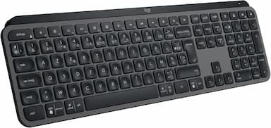 Logitech MX Keys S (rechargeable USB-C, rétroéclairé, Bluetooth/Bolt)
