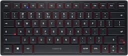CHERRY KW 9200 Mini (multi-appareils jusqu'à 4, Bluetooth/2.4G/filaire)