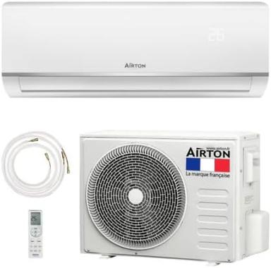 AIRTON Pack climatiseur réversible 3500W ReadyClim (WiFi, prêt à poser)