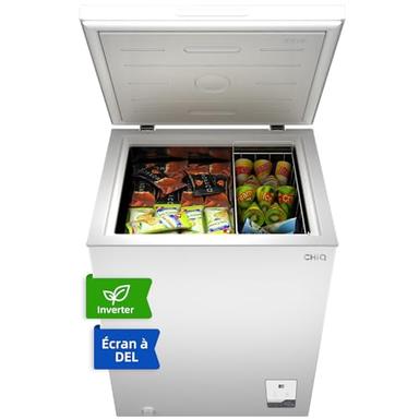 CHiQ FCF142DE (congélateur coffre 142 L, Inverter, 39 dB)