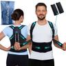 POSTURALIS Correcteur de posture avec 2 supports d'épaules réglables