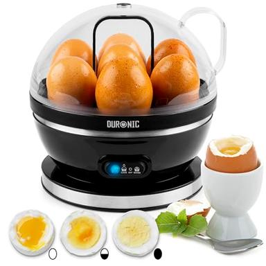 Duronic EB27 BK (400 W, 1 à 7 œufs, thermostat + minuteur)