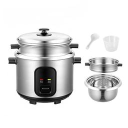 ZHANGMIN cuiseur à riz et vapeur 4 L, bol intérieur en inox 304
