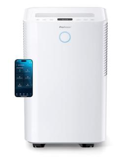 Pro Breeze OmniDry Déshumidificateur 20L connecté, 36 dB
