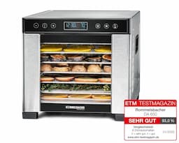 Rommelsbacher DA 650 (inox, écran tactile)