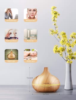 VicTsing Diffuseur 300ml Bois