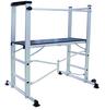 Tec Hit 504150 Échafaudage pliable (aluminium, hauteur de travail 2,90 m)