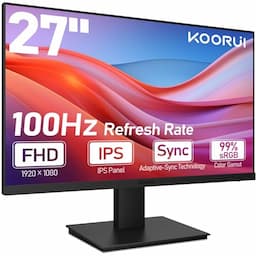 KOORUI Écran 27" Full HD 100 Hz
