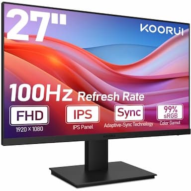 KOORUI Écran 27" Full HD 100 Hz