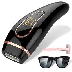 Malife Épilateur IPL 999 999 flashs (capteur de teint)