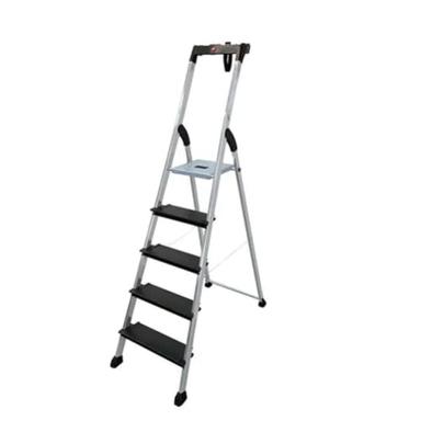 Hailo 4XL BlackLine Pro, escabeau alu 3 marches extra-larges
