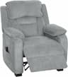 HOMCOM Fauteuil relax électrique (150°, moteur silencieux, 2 mémoires, USB)