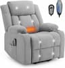 TactFire Releveur Massage & Chaleur (8 points, gris clair)
