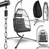 tectake (poly-rotin, 160 kg, pivotant et pliable)