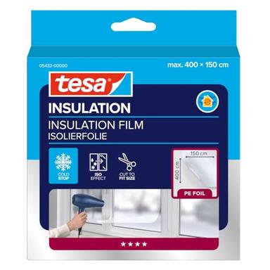 Tesa Calfeutrer Film de Survitrage 4 m x 1,5 m