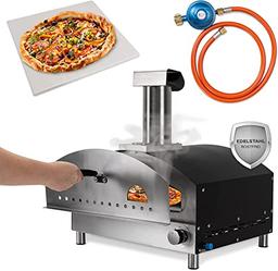 Heidenfeld Venezia — four à pizza gaz extérieur 500°C, inox