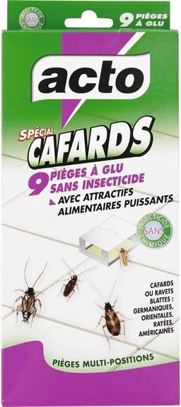 ACTO Pièges spécial cafards (sans insecticide)