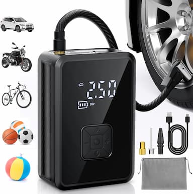 Oasser Gonfleur sans fil 150 PSI (cylindre 17 mm, USB Type-C)